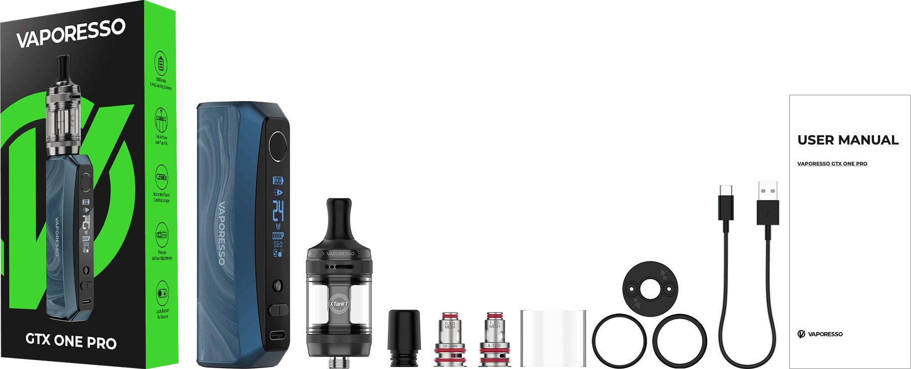 GTX ONE PRO package list