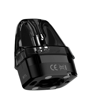The LUXE XR MTL Pod, designed for a tight, cigarette-like draw and compatible with GTX coils for a customized gtx coil vape experience